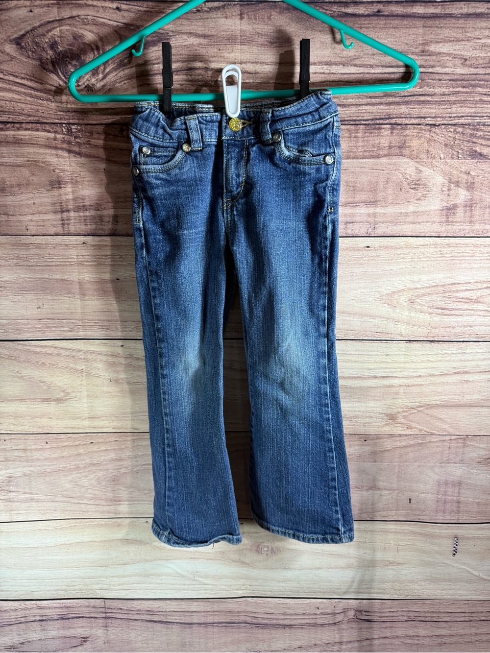 Levi's Girls Blue Denim Bootcut Jeans